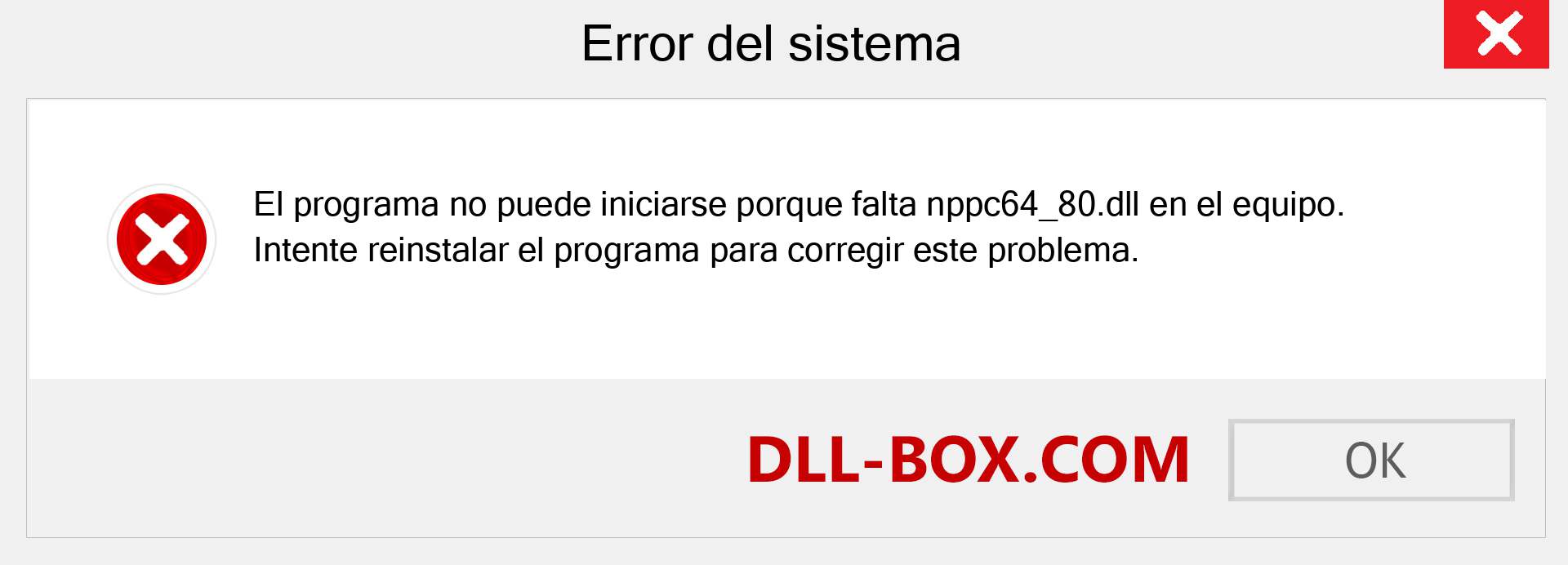 ¿Falta el archivo nppc64_80.dll ?. Descargar para Windows 7, 8, 10 - Corregir nppc64_80 dll Missing Error en Windows, fotos, imágenes