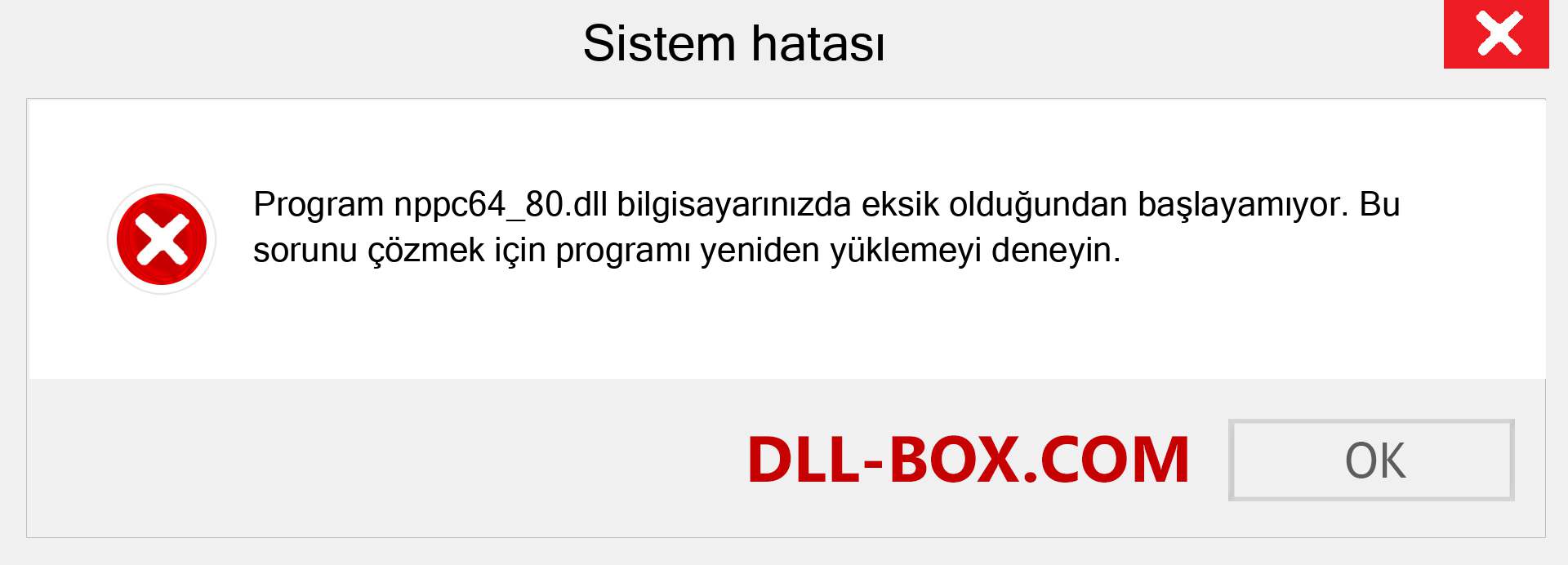 nppc64_80.dll dosyası eksik mi? Windows 7, 8, 10 için İndirin - Windows'ta nppc64_80 dll Eksik Hatasını Düzeltin, fotoğraflar, resimler